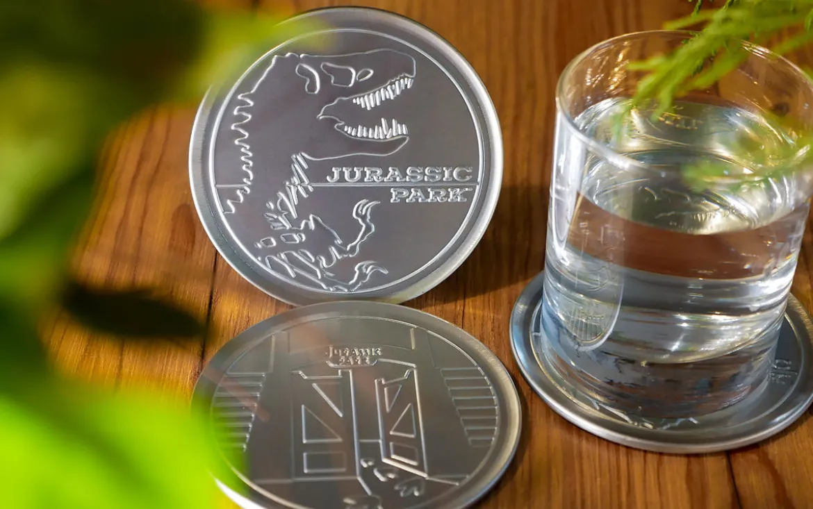 Jurassic Park Untersetzer 4er Set