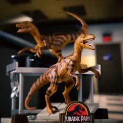 Jurassic Park - Velociraptor Figurenset