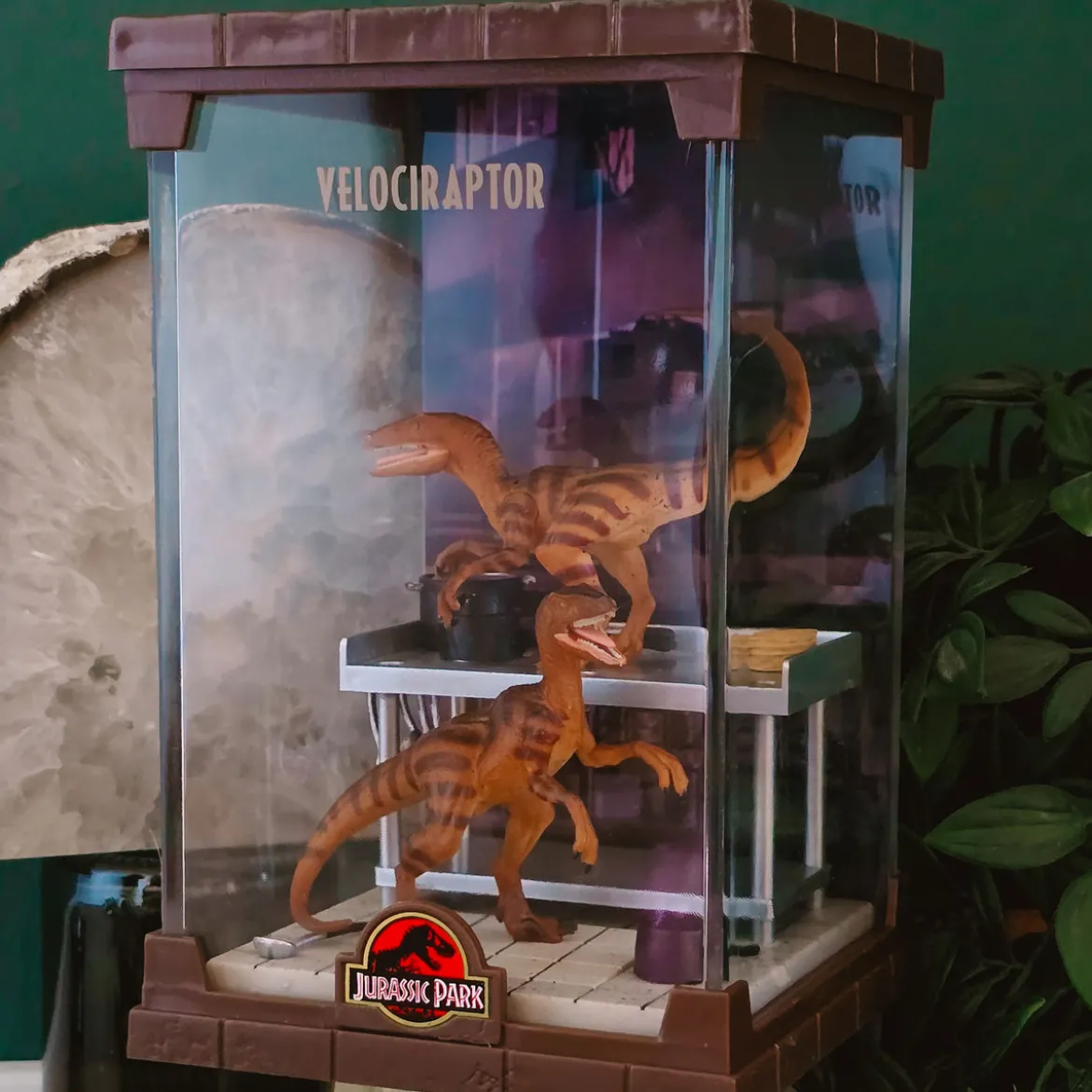 Jurassic Park - Velociraptor Figurenset
