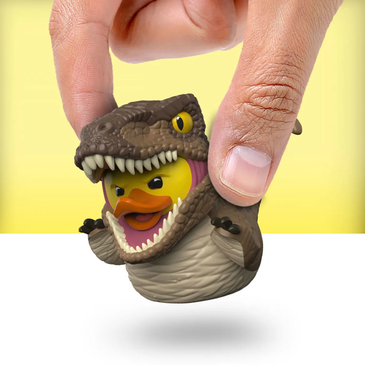 Jurassic Park - Velociraptor Mini TUBBZ Deko Ente