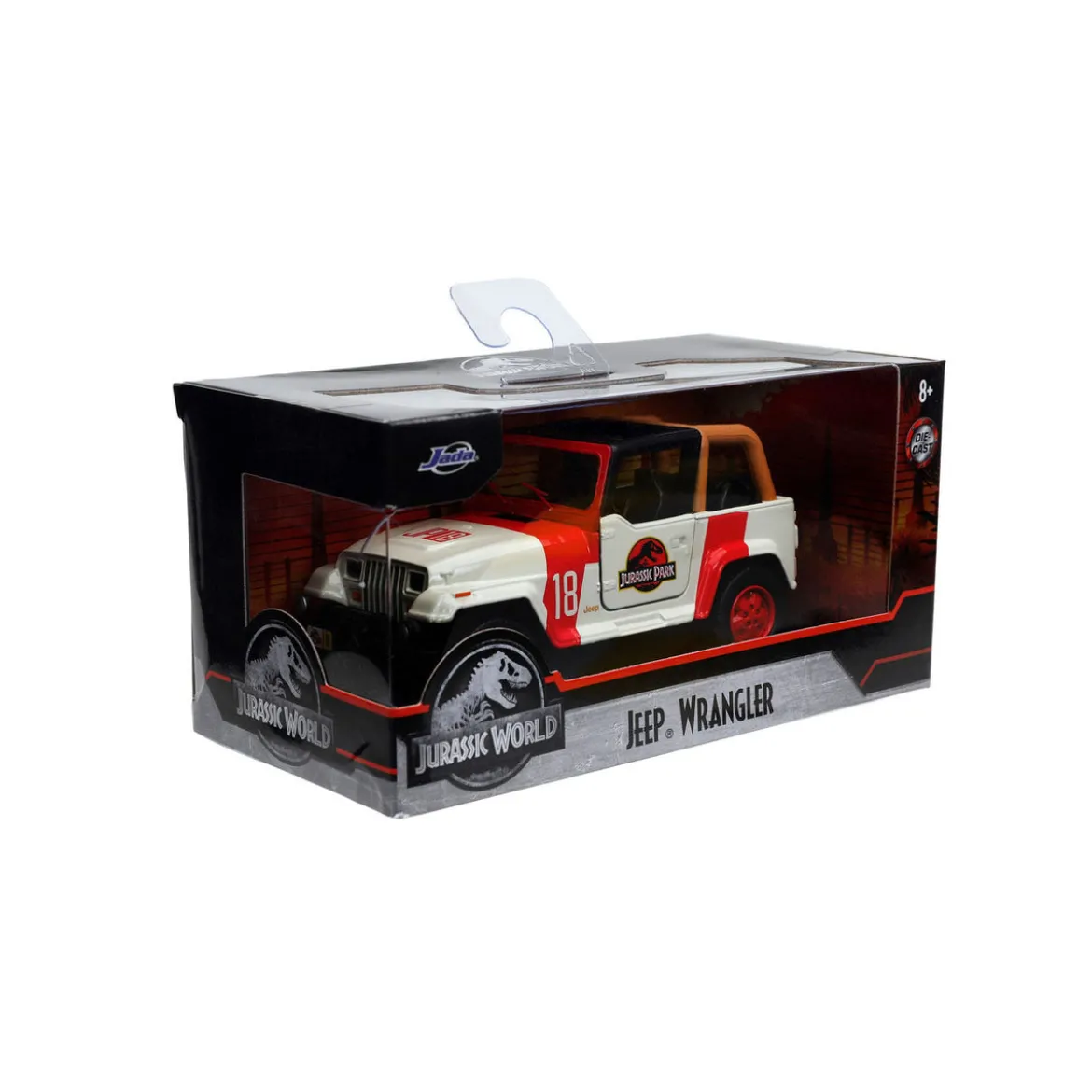 Jurassic World Diecast Modell 1/32 Jeep Wrangler