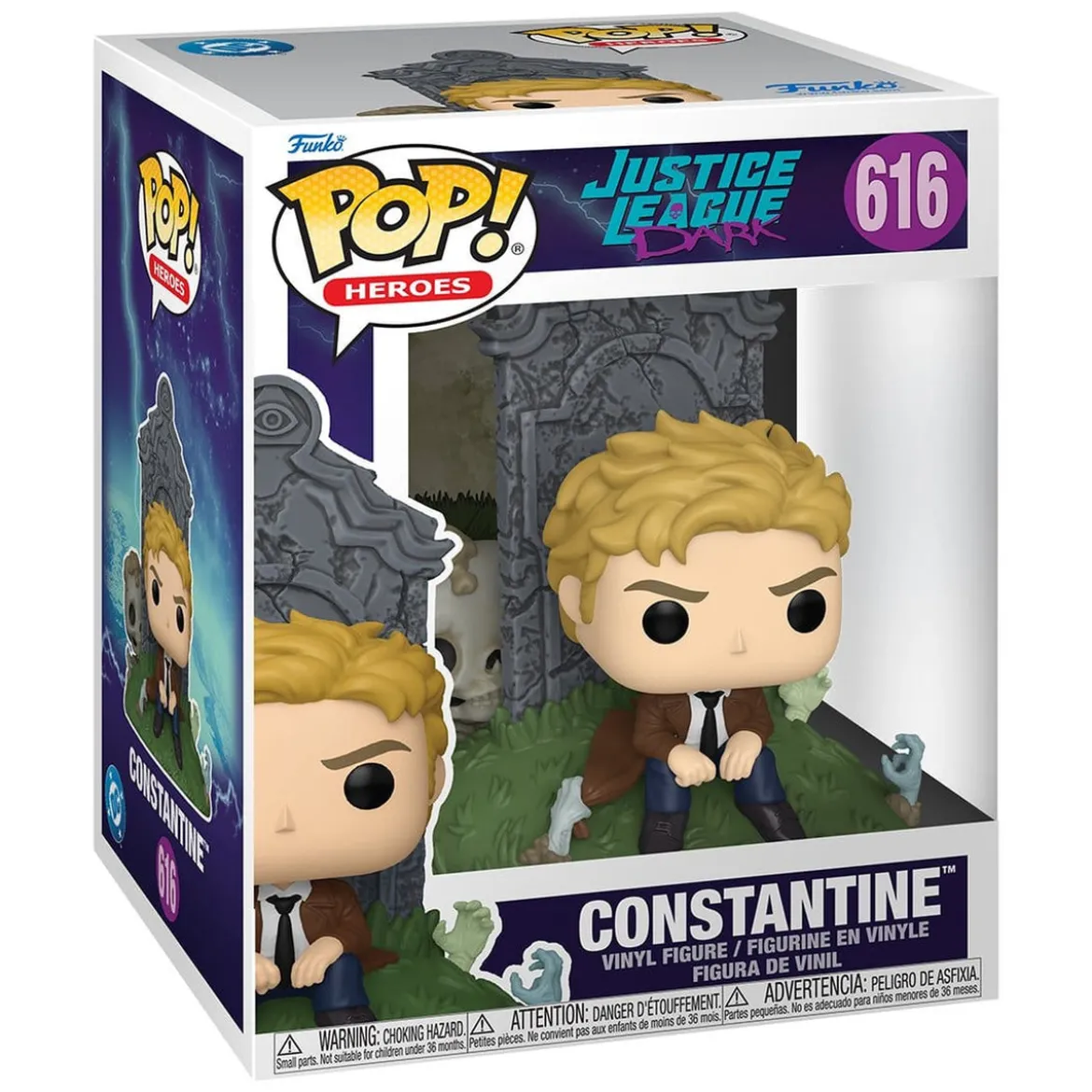 Justice League Dark POP! Deluxe Vinyl Figur Constantine 9 cm