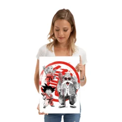 Kame School Metall Poster für Dragon Ball Fans