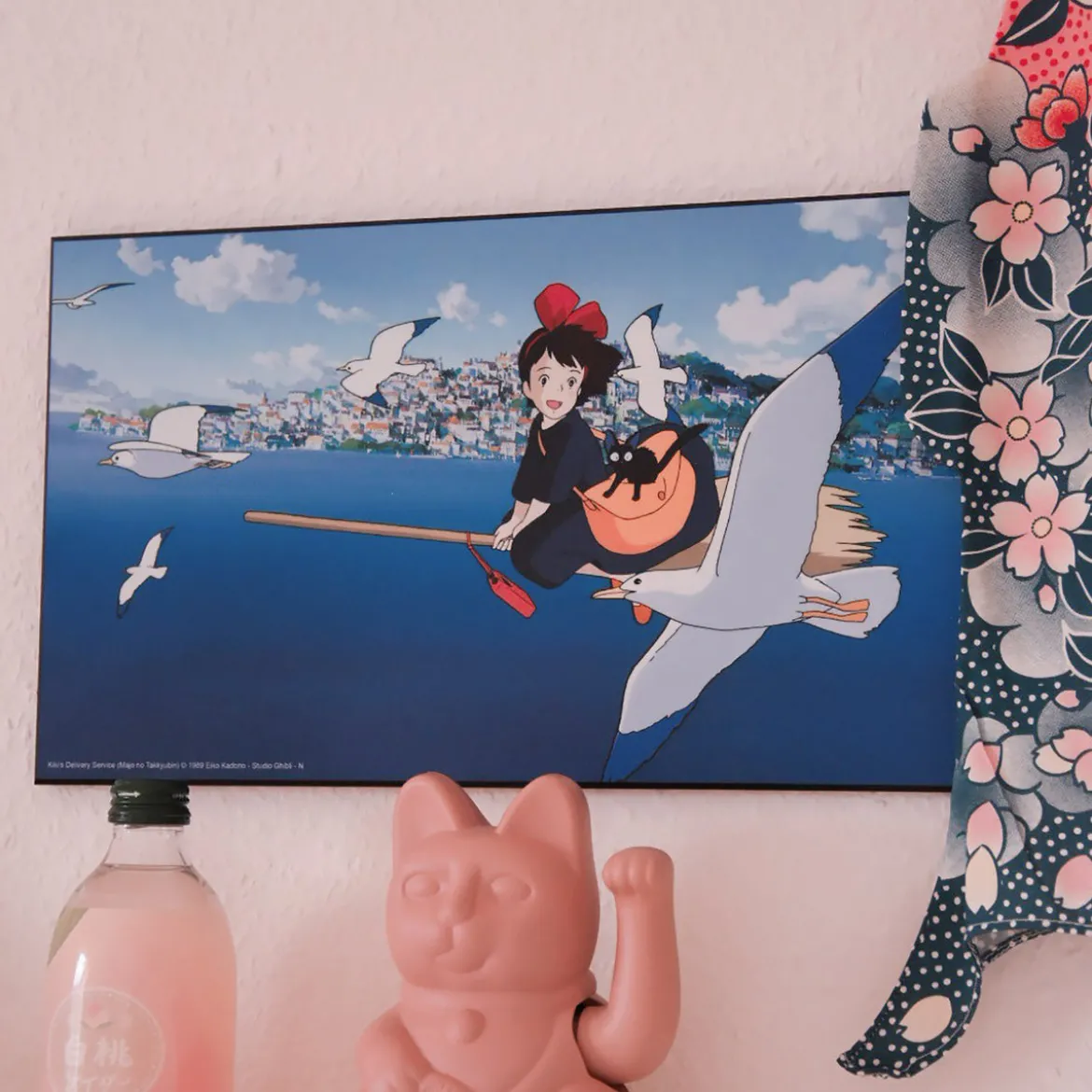 Kikis kleiner Lieferservice - Wandbild