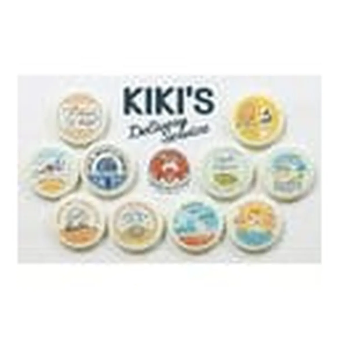 Kikis kleiner Lieferservice Ansteck-Buttons Vintage 6 cm Blind Box Sortiment (10)