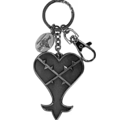 Kingdom Hearts Metall-Schlüsselanhänger Heartless Logo