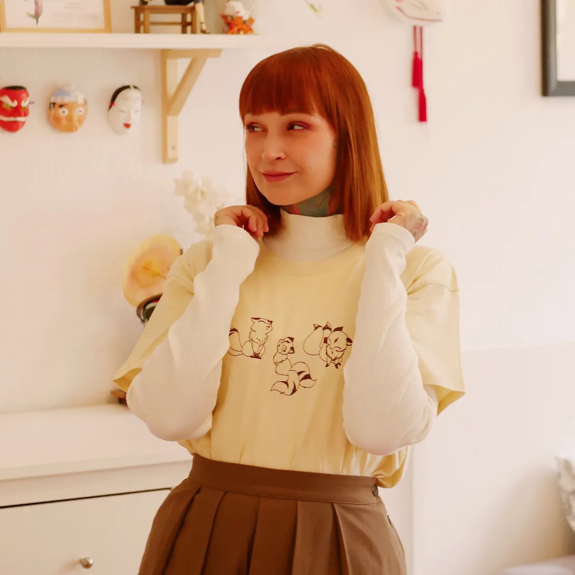 Kirara T-Shirt für Inu Yasha Fans
