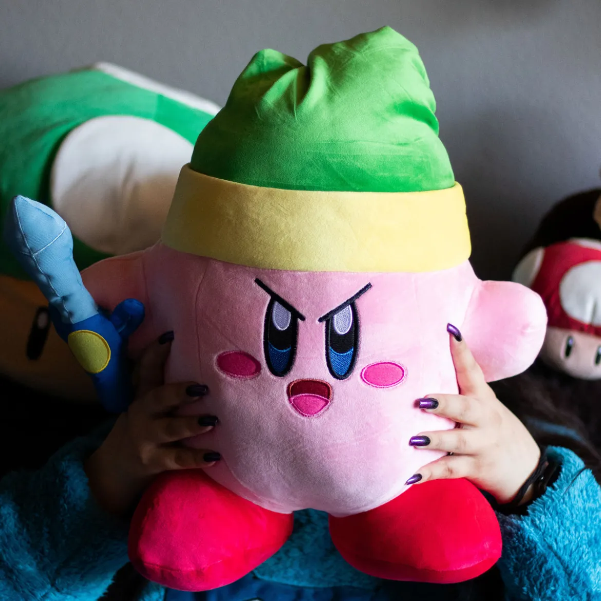 Kirby mit Schwert - Plüsch Figur