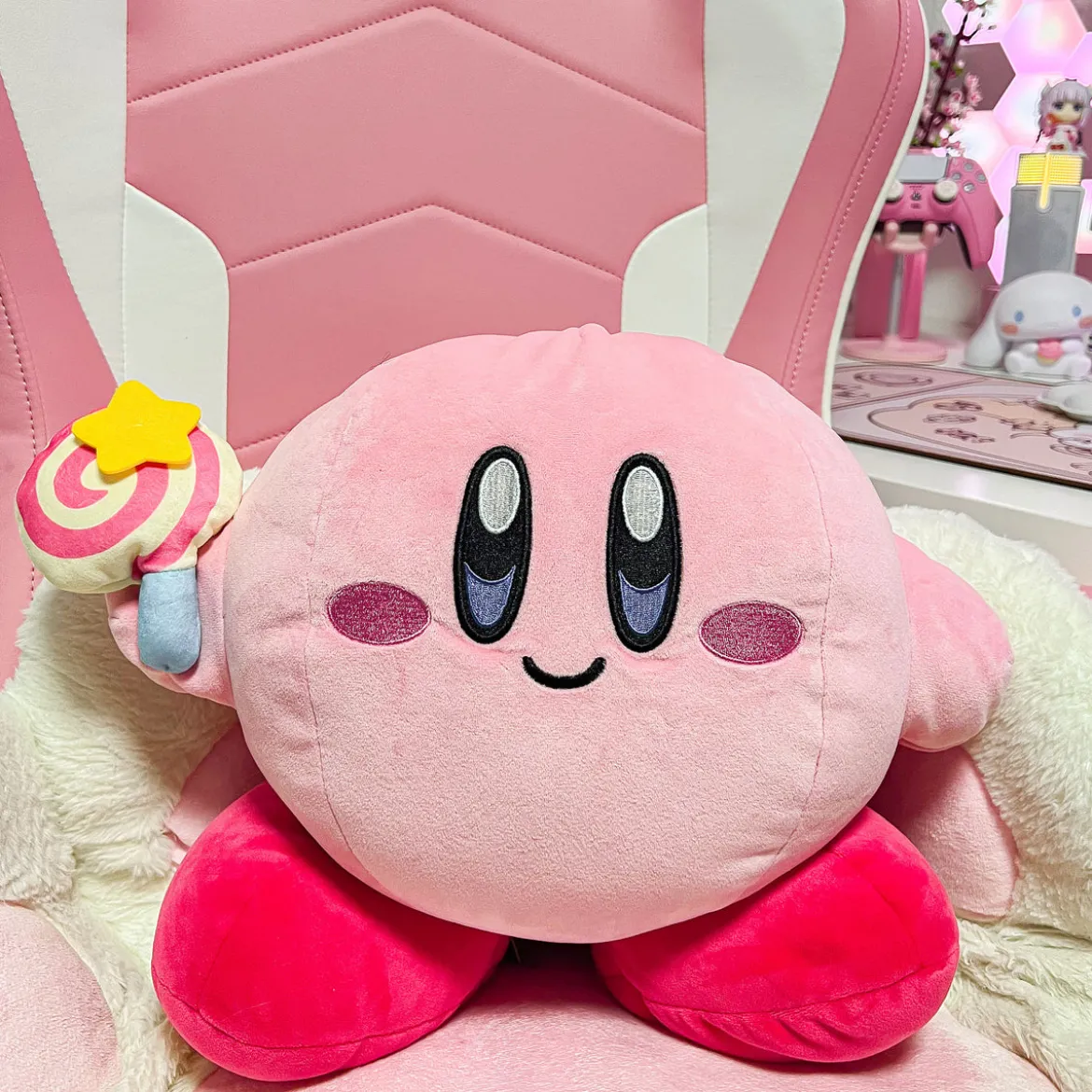 Kirby mit Zauberstab - Mocchi-Mocchi Plüsch Figur