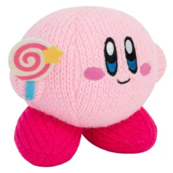 Kirby Nuiguru-Knit Plüschfigur Kirby with Invincible Candy Wand