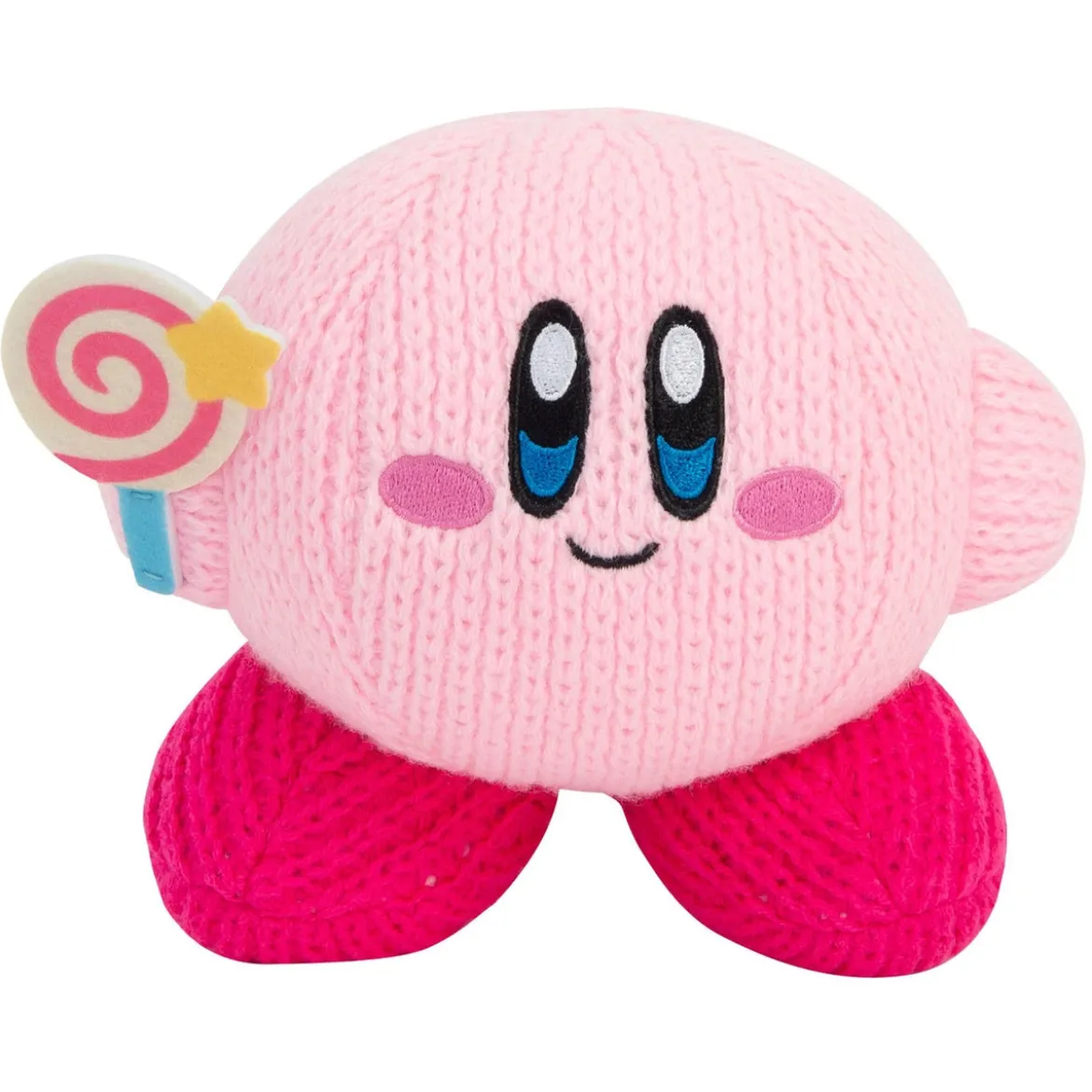 Kirby Nuiguru-Knit Plüschfigur Kirby with Invincible Candy Wand