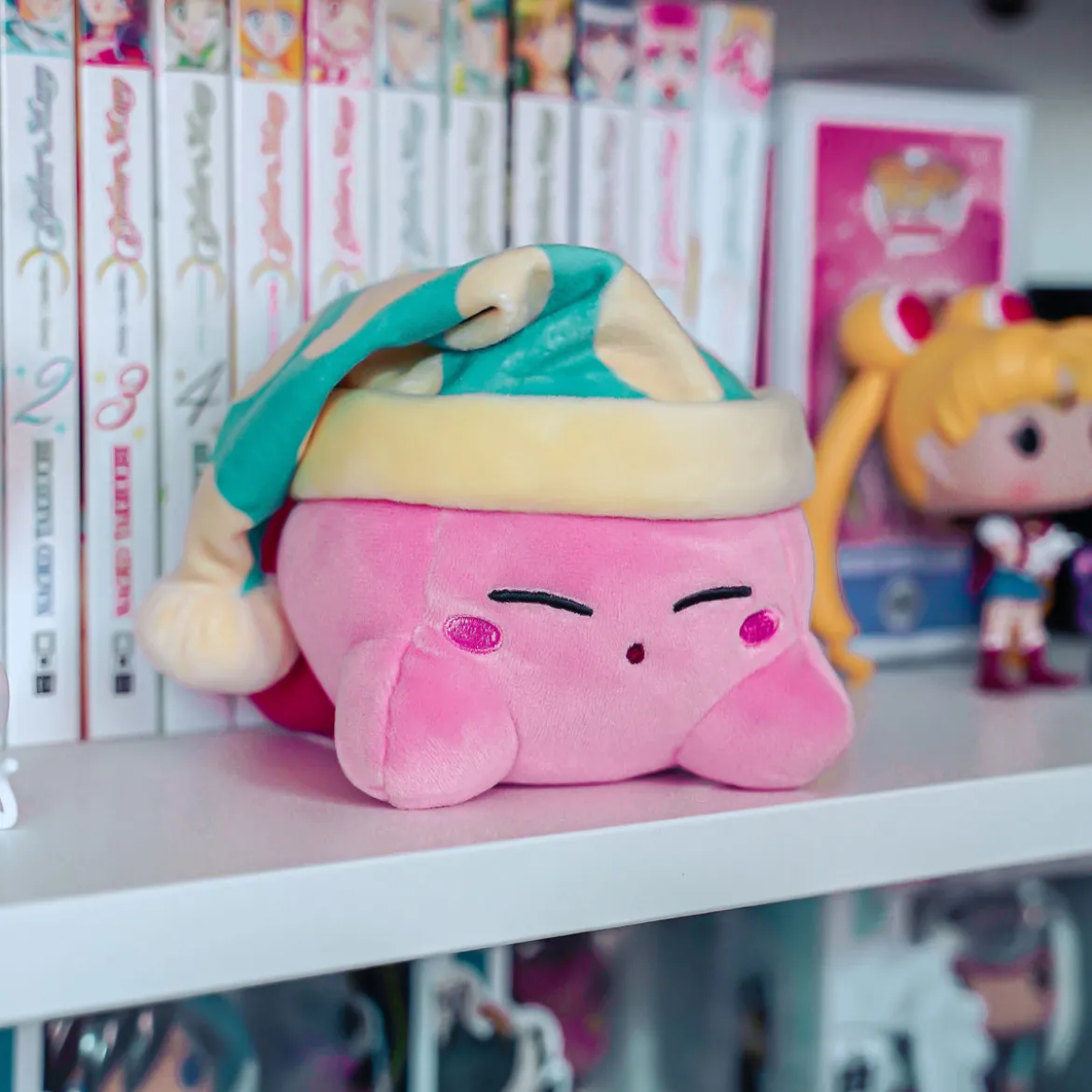 Kirby - schlafender Kirby Mocchi-Mocchi Plüsch Figur