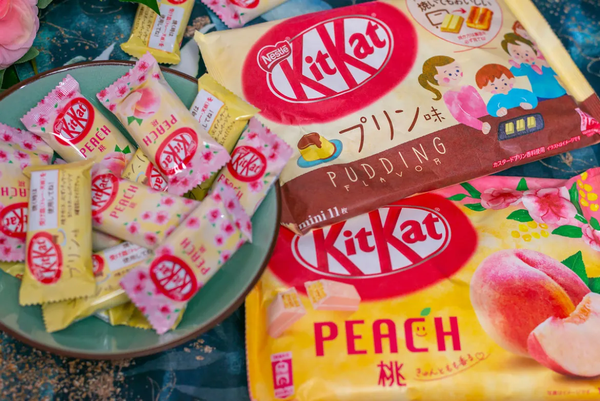 Kitkat Mini Pfirsich
