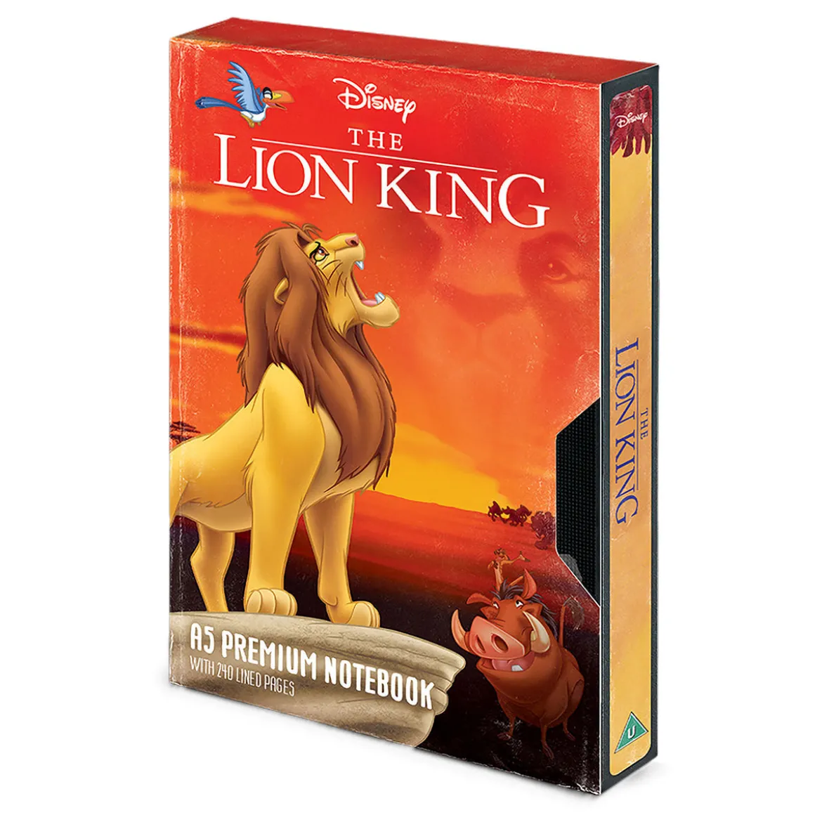 König der Löwen - Circle of Life VHS Premium Notizbuch A5