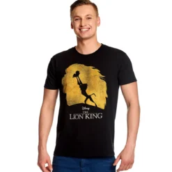 König der Löwen - Silhouette T-Shirt schwarz