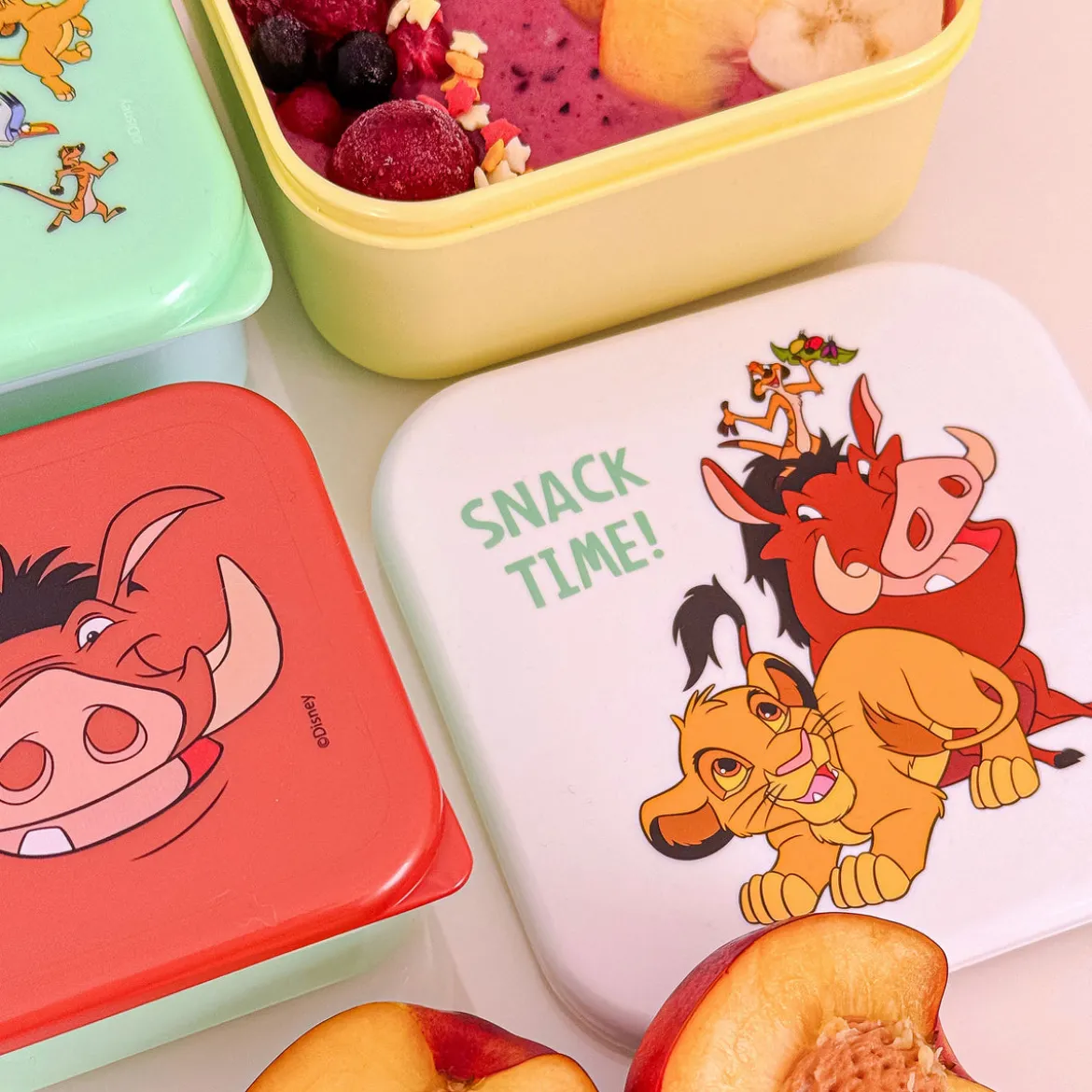 König der Löwen - Simba and Friends Lunchbox 3er Set