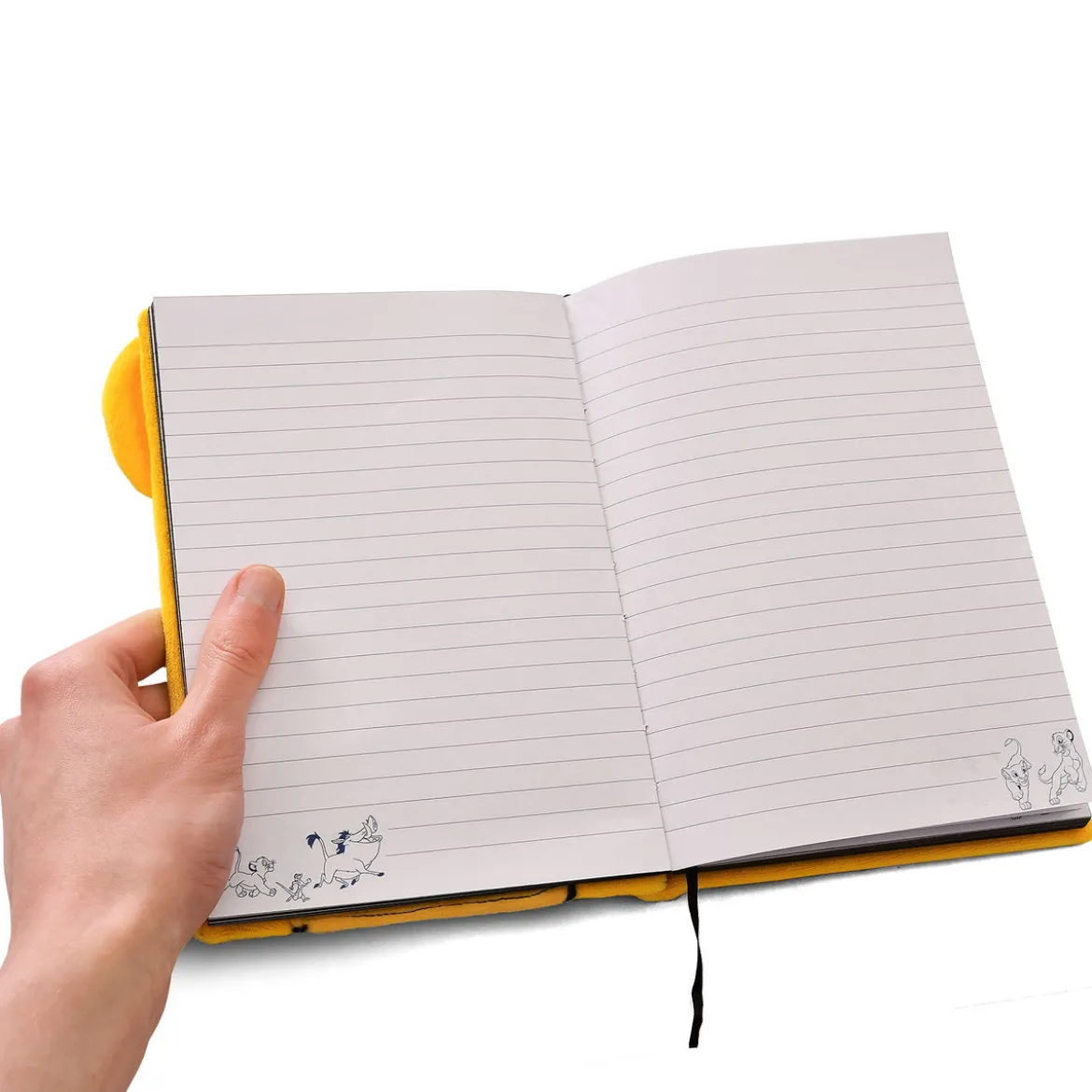 König der Löwen - Simba Plüsch Premium Notizbuch A5
