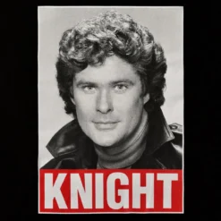 Knight Rider - Michael Knight T-Shirt schwarz