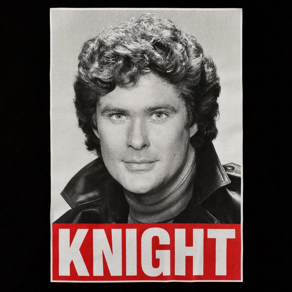 Knight Rider - Michael Knight T-Shirt schwarz