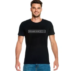 Konami Code T-Shirt für Gaming Fans schwarz