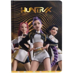 KPop Demon Hunters A5 Notizbuch Golden