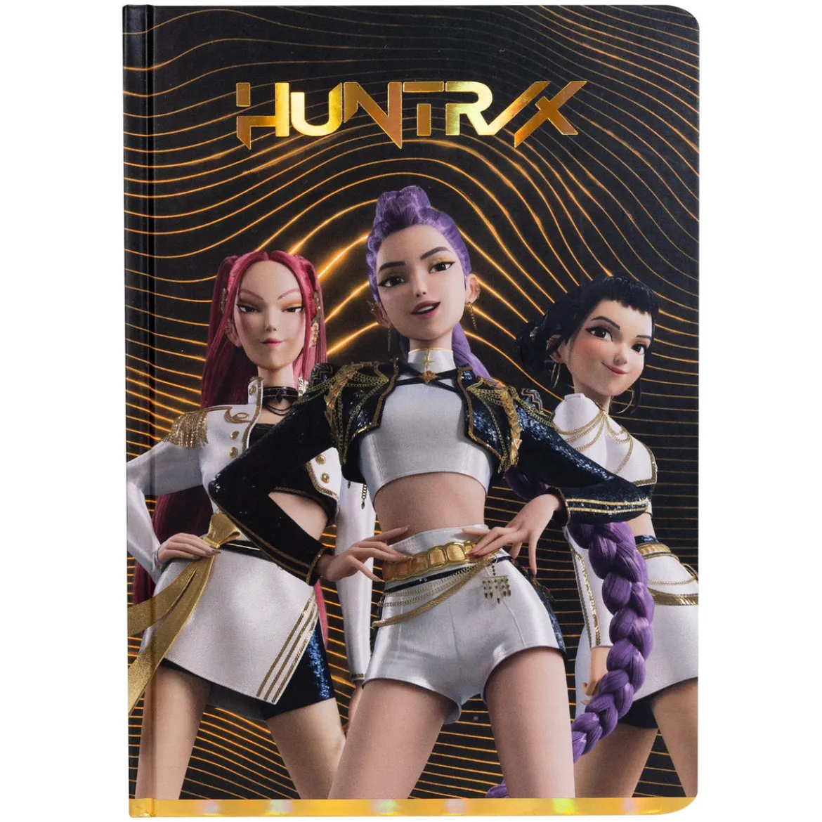 KPop Demon Hunters A5 Notizbuch Golden