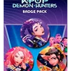 KPop Demon Hunters Ansteck-Buttons 3er-Pack