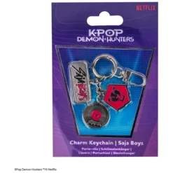 KPop Demon Hunters Charm-Schlüsselanhänger Saja Boys