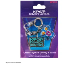 KPop Demon Hunters Charm-Schlüsselanhänger Derpy & Sussie