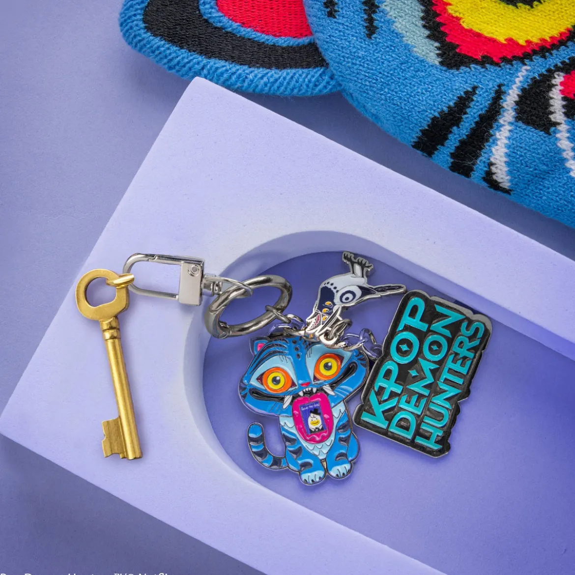 KPop Demon Hunters Charm-Schlüsselanhänger Derpy & Sussie