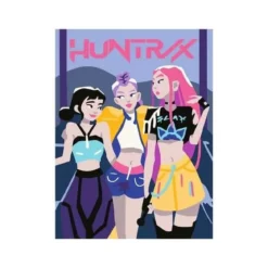KPop Demon Hunters CreArt Malen nach Zahlen Malset Huntrix