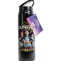 KPop Demon Hunters Flip Top Trinkflasche Golden