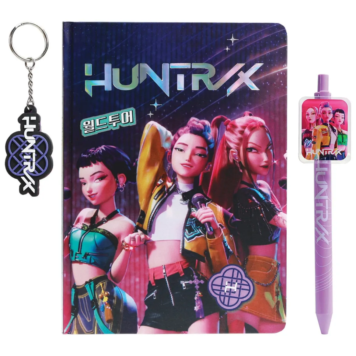 KPop Demon Hunters Notizbuch Geschenk-Set Huntr/x