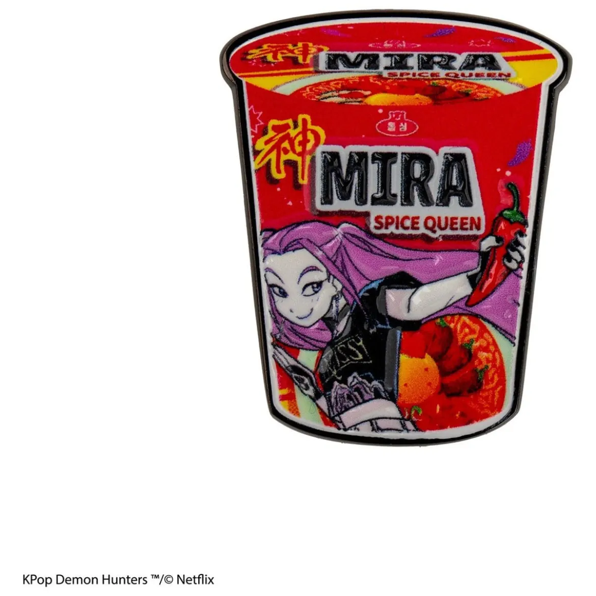 KPop Demon Hunters Pin Mira Spice Queen Noodles