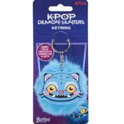 KPop Demon Hunters Pom Pom Schlüsselanhänger Derpy