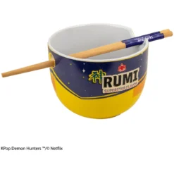 KPop Demon Hunters Ramen-Schüssel mit Stäbchen Rumi
