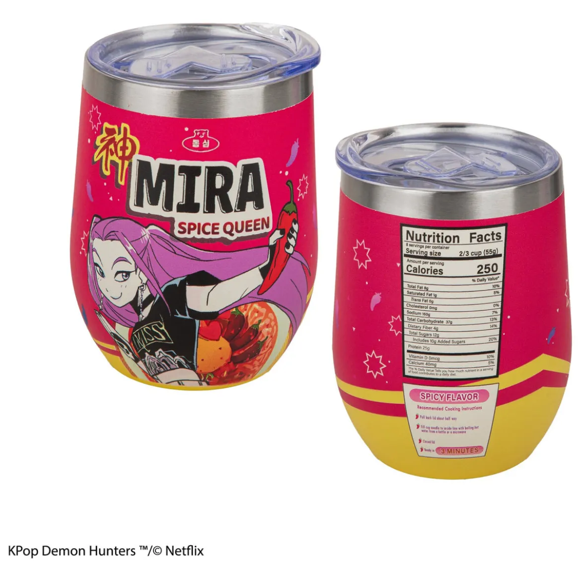 KPop Demon Hunters Reisebecher Mira Spice Queen