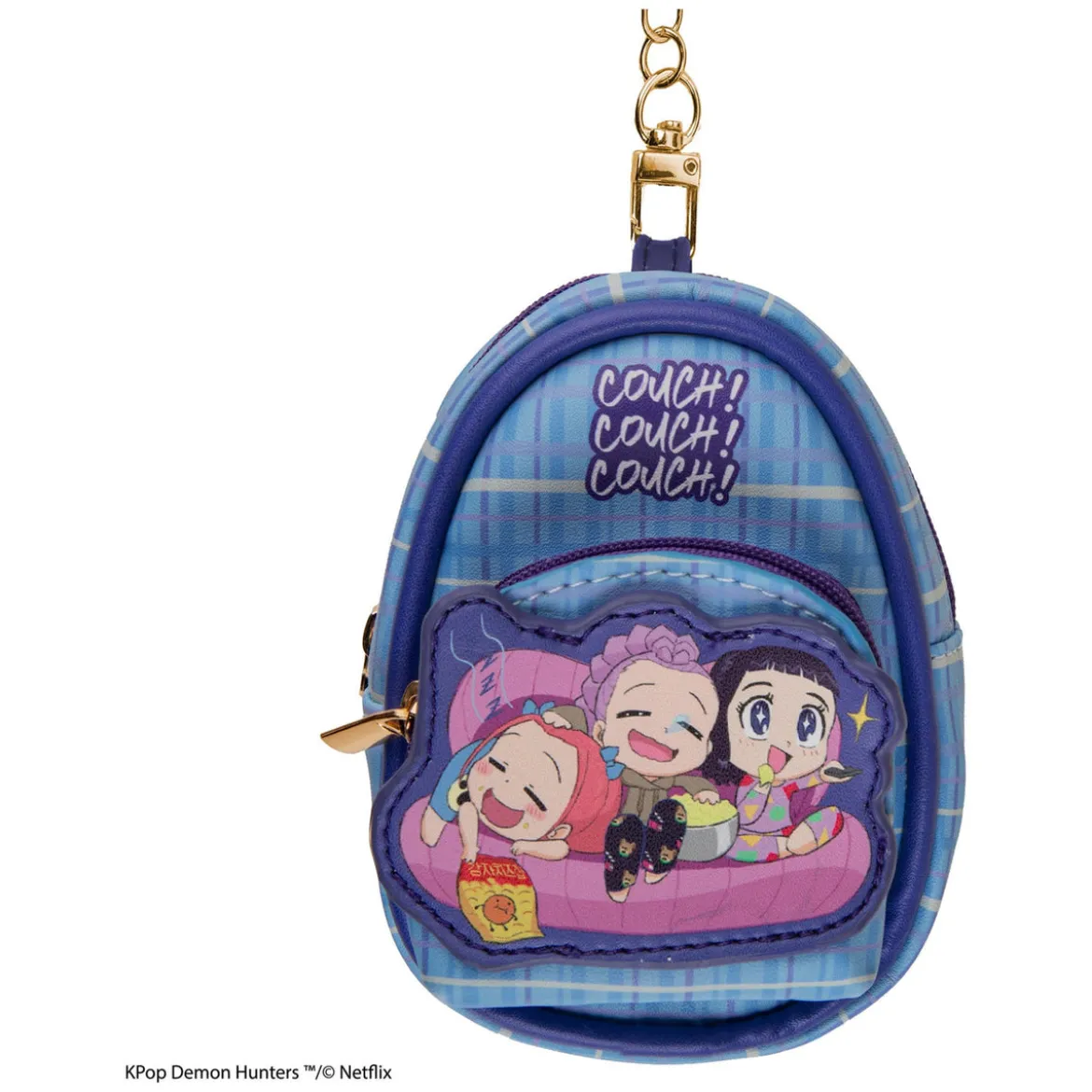 KPop Demon Hunters Schlüsselanhänger-Tasche Couch Couch