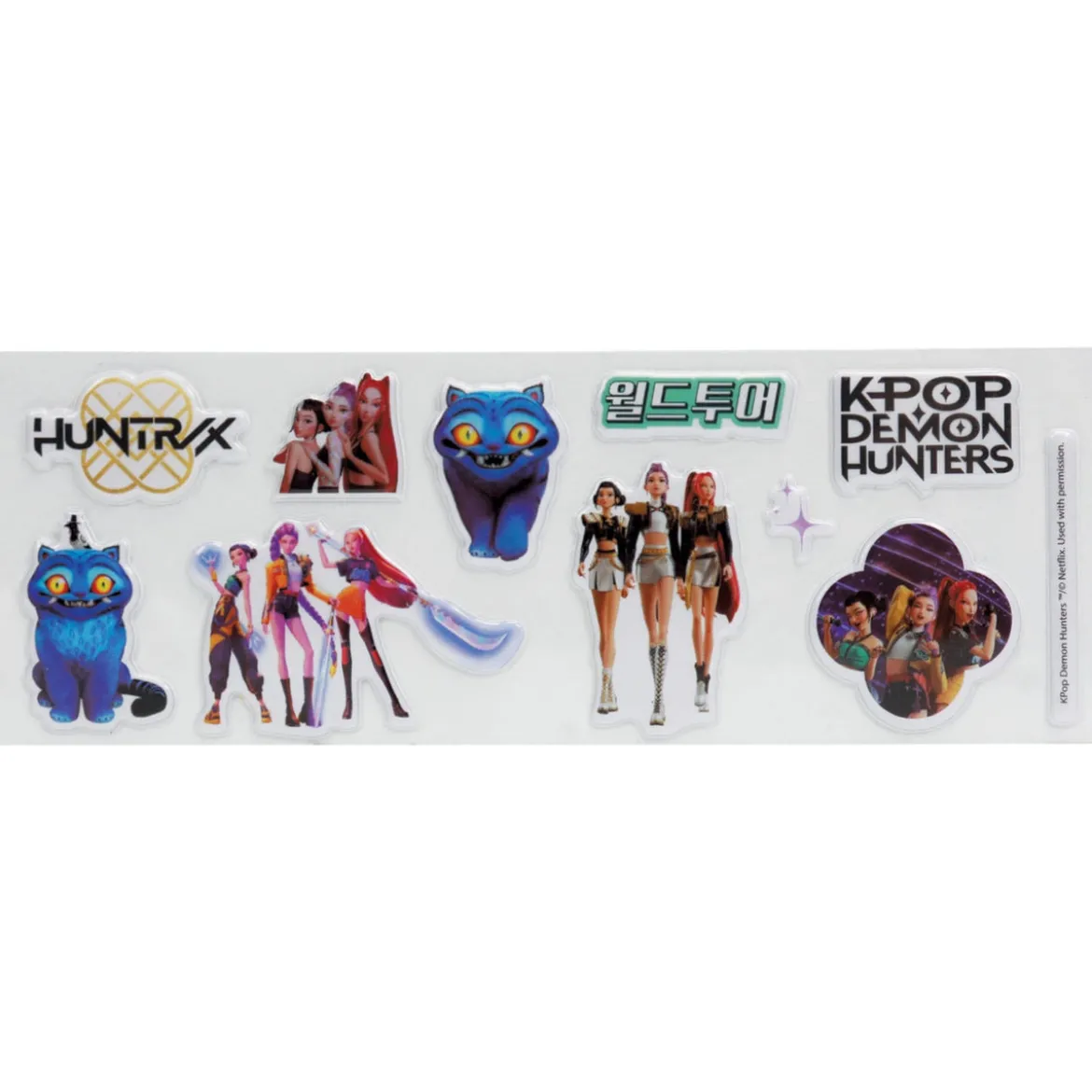 KPop Demon Hunters Schreibset 10er-Pack Golden