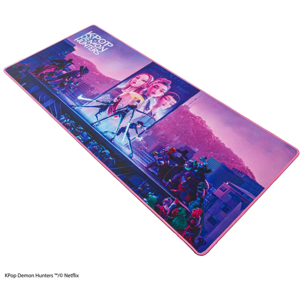 KPop Demon Hunters Schreibtischunterlage Takedown XL