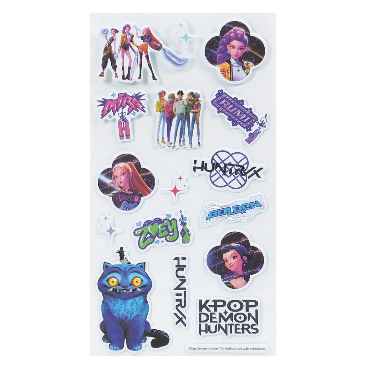KPop Demon Hunters - Sticker Set
