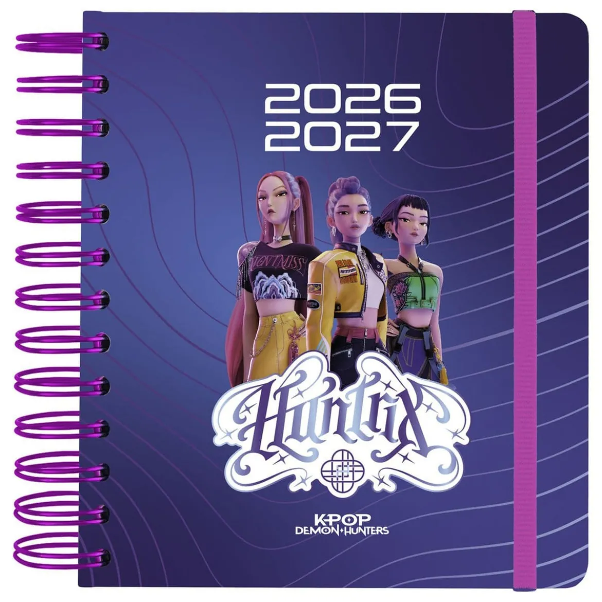 KPop Demon Hunters Terminkalender Tagesplaner 2026/2027 A5