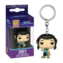 KPop Demon Hunters - Zoey Funko Pop Schlüsselanhänger