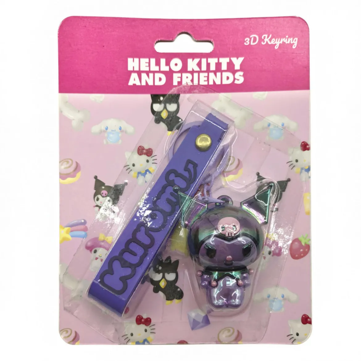Kuromi Schlüsselanhänger - Hello Kitty