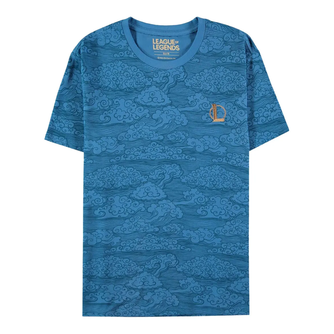 League of Legends - Logo T-Shirt blau