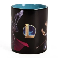 League of Legends - Team Blau vs Team Rot Thermoeffekt Tasse