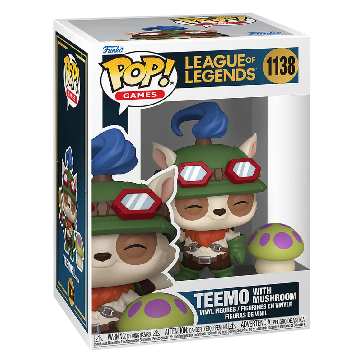 League of Legends - Teemo mit Pilz Funko Pop Figur