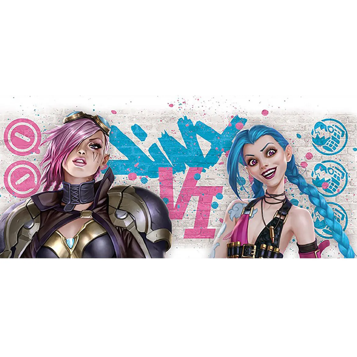 League of Legends - Vi vs. Jinx Tasse