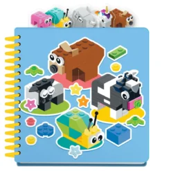 LEGO Icon Tab-Notizbuch Tiere