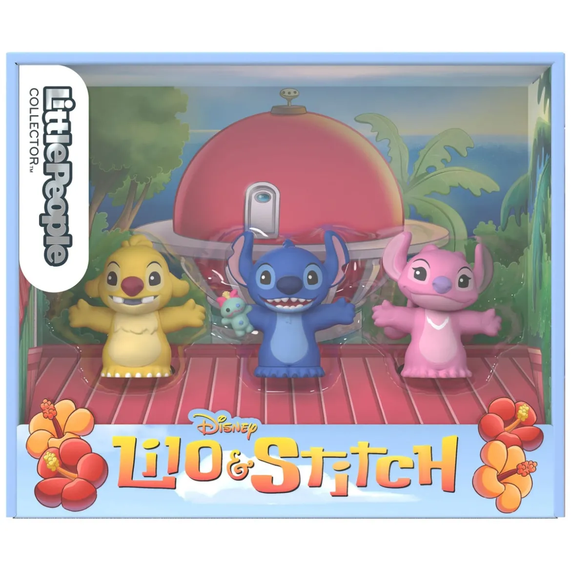Lilo & Stitch Little People Collector Minifiguren 3er-Pack Stitch & The Cousins 7 cm